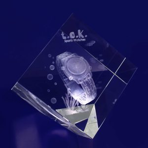 3D Crystal Diamond (100mm)