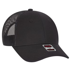 6 Panel Low Profile Trucker Cap