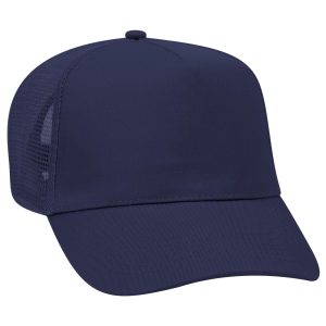 5 Panel Mid Profile Trucker Cap