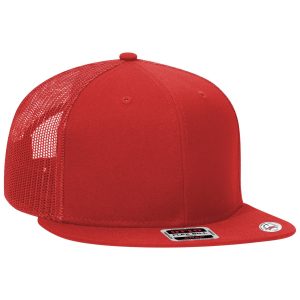 6 Panel Mid Profile Trucker Cap