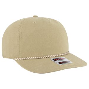 5 Panel Mid Profile Baseball Hat
