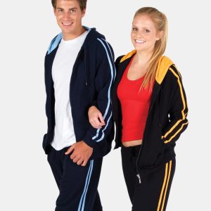 Womens/Junior stripe sleeves Hoodies