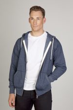 Mens Greatness Heather Zip Hoodie