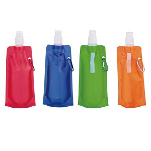Hardy collapsible plastic bottle