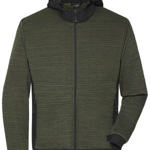 Mens Padded Hybrid Jacket