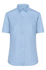 Ladies Shirt S-S Micro-Twill