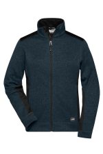 Ladies Knitted Workwear Fleece Jacket