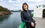 Ladies Daybreak Half Zip Hoodie