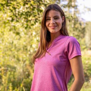 Ladies Forge Eco Heather Blade Polo