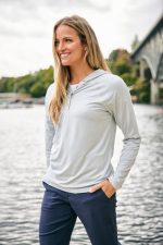 Ladies Coastline Hooded Shirt