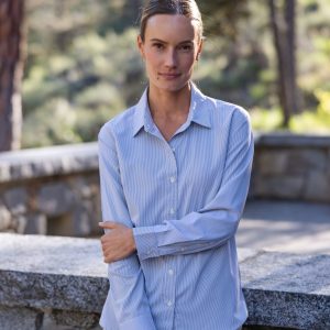 Ladies Skyline Pinstripe Shirt