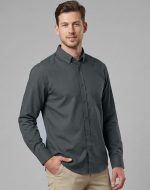 Men's Smart Casual Cotton Blend L/S Shirt