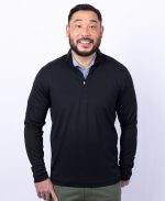 Men's Virtue Eco Pique Half Zip