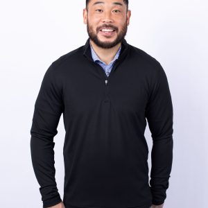 Men's Virtue Eco Pique Half Zip