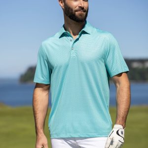 Men’s Pike Eco Shadow Check Polo