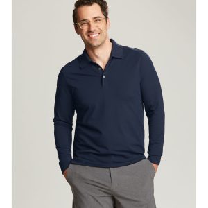 CB DryTec Long Sleeve Advantage Polo