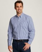 Mens Strech Gingham