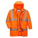 Argyle Hi-Vis Rain Traffic Jacket