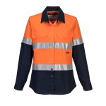 Hi-Vis Women's Lightweight Contrast Shirt L/S