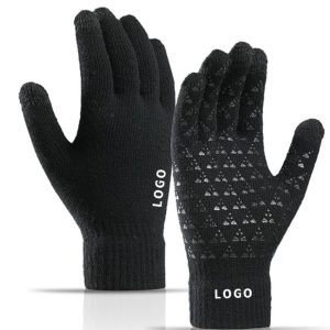 Thick Adult Warmth Gloves W/ 3 Finger Touch