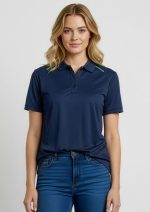 Womens Academy Short Sleeve Polo