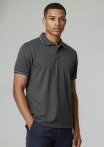 Mens Jet Short Sleeve Polo