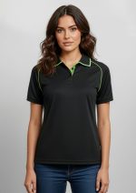 Womens Fusion Short Sleeve Polo