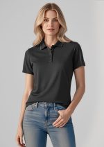 Womens Echo Short Sleeve Polo