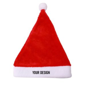 Wine Bottle Wrap Cover Topper Santa Hat