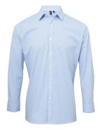 Microcheck L-S Cotton Shirt