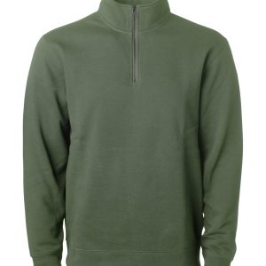 Unisex Pigment Dye Quarter Zip