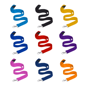 Nylon Lanyard 15mm Wide With Swivel Clip