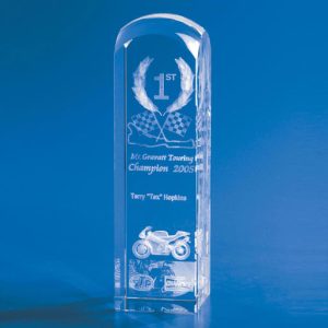3D Crystal Dome Top Tower (200mm