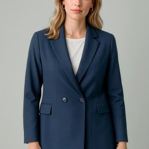 Womens Renew Double Breasted Longline Jacket