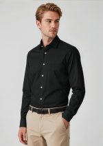 Mens Charlie Classic Fit Long Sleeve Shirt
