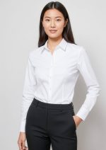 Womens Luxe Long Sleeve Shirt