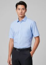 Mens Euro Short Sleeve Shirt