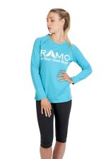 Womens Greatness Heather Long Sleeve T-shirt