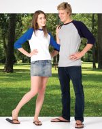 Women's 3/4 Sleeve Raglan T-shirt