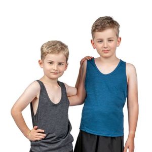 Kids' Challenger 100% polyester singlet
