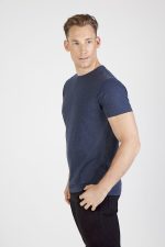Men's / Unisex Marl Crew Neck T-shirt