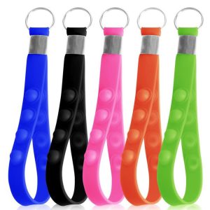 Push Pop Stress Reliever Keychain