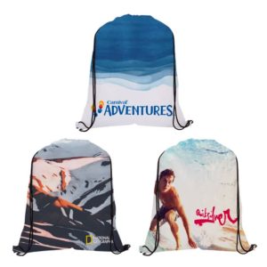 Dye-Sublimated Drawstring Backpack