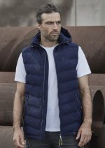 Unisex Streetworx Hooded Puffer Vest