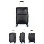 Oxford Cloth Travel Trolley Suitcase