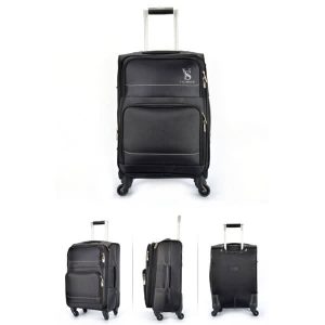 Oxford Cloth Travel Trolley Suitcase