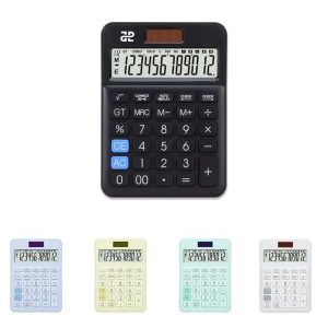 12 Digit Dual Power Desktop Business Calculator