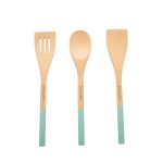 3 Pcs Wooden Cooking Utensil Set