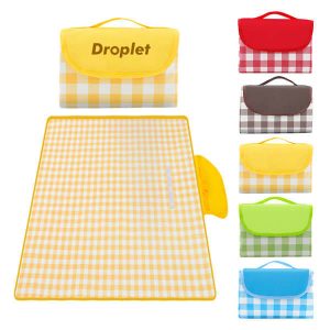 Oxford Cloth Plaid Picnic Blanket