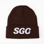 Embroideried Knit Cuffed Beanie